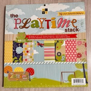 DCWV Playtime Stack Scrapbook Paper